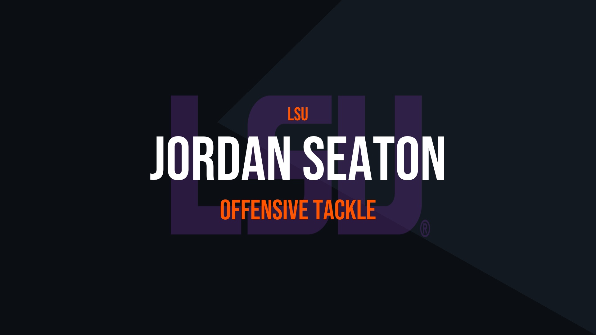 Jordan Seaton – Offensive Tackle