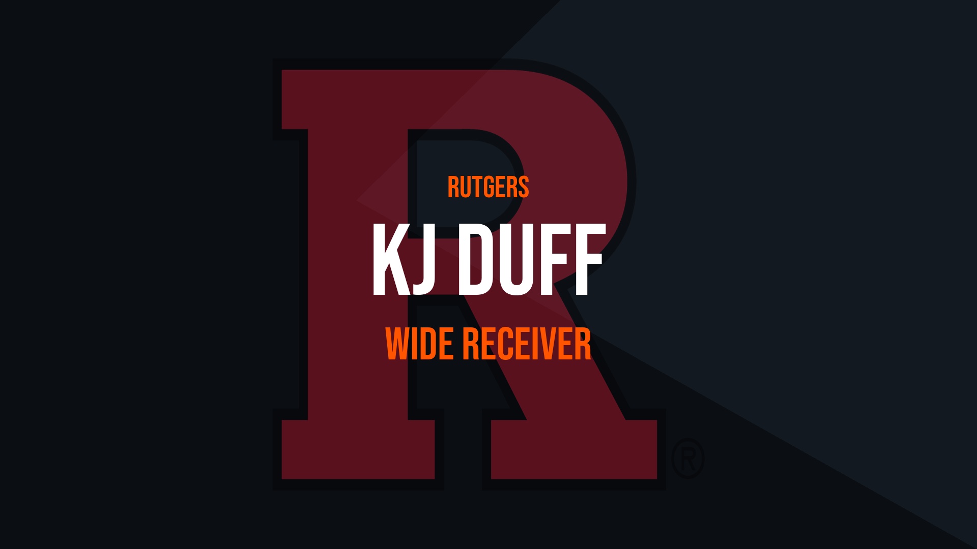KJ Duff – Wide Receiver