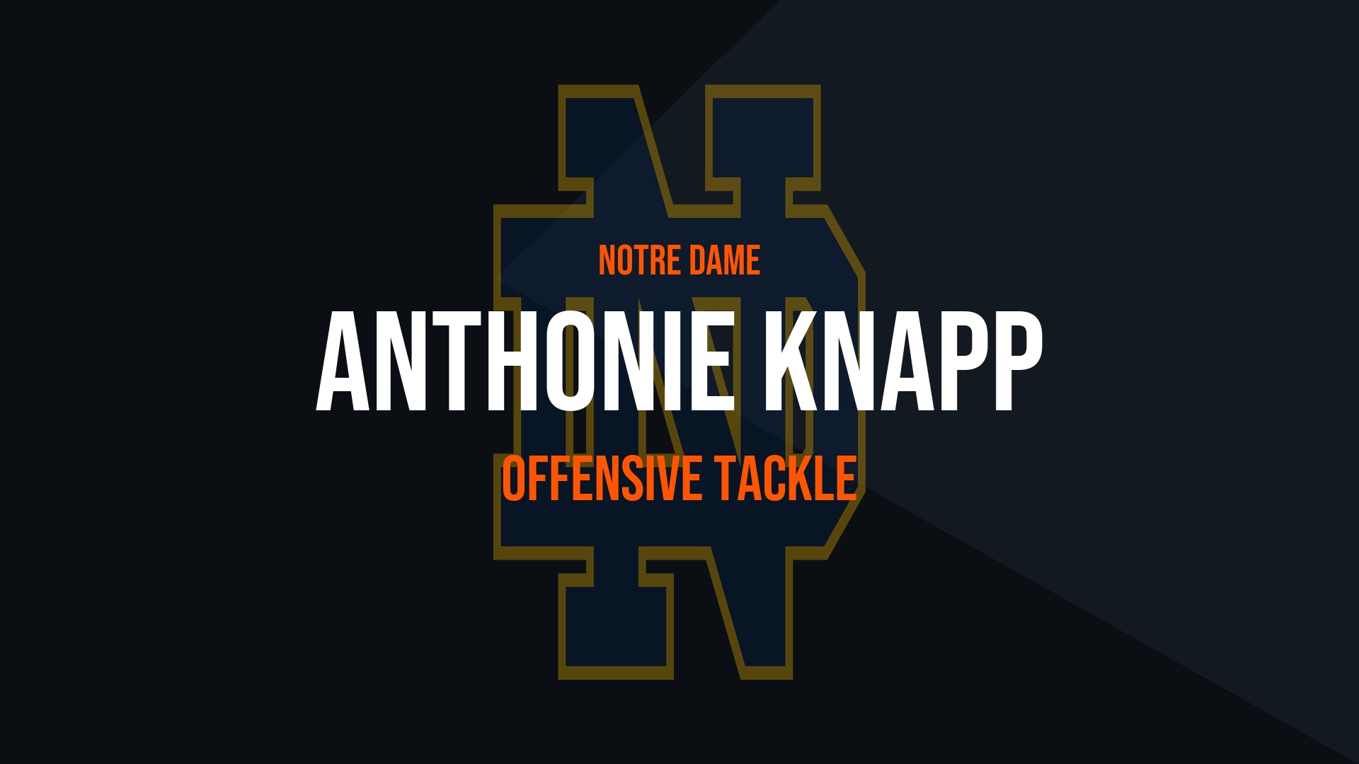 Anthonie Knapp – Offensive Tackle