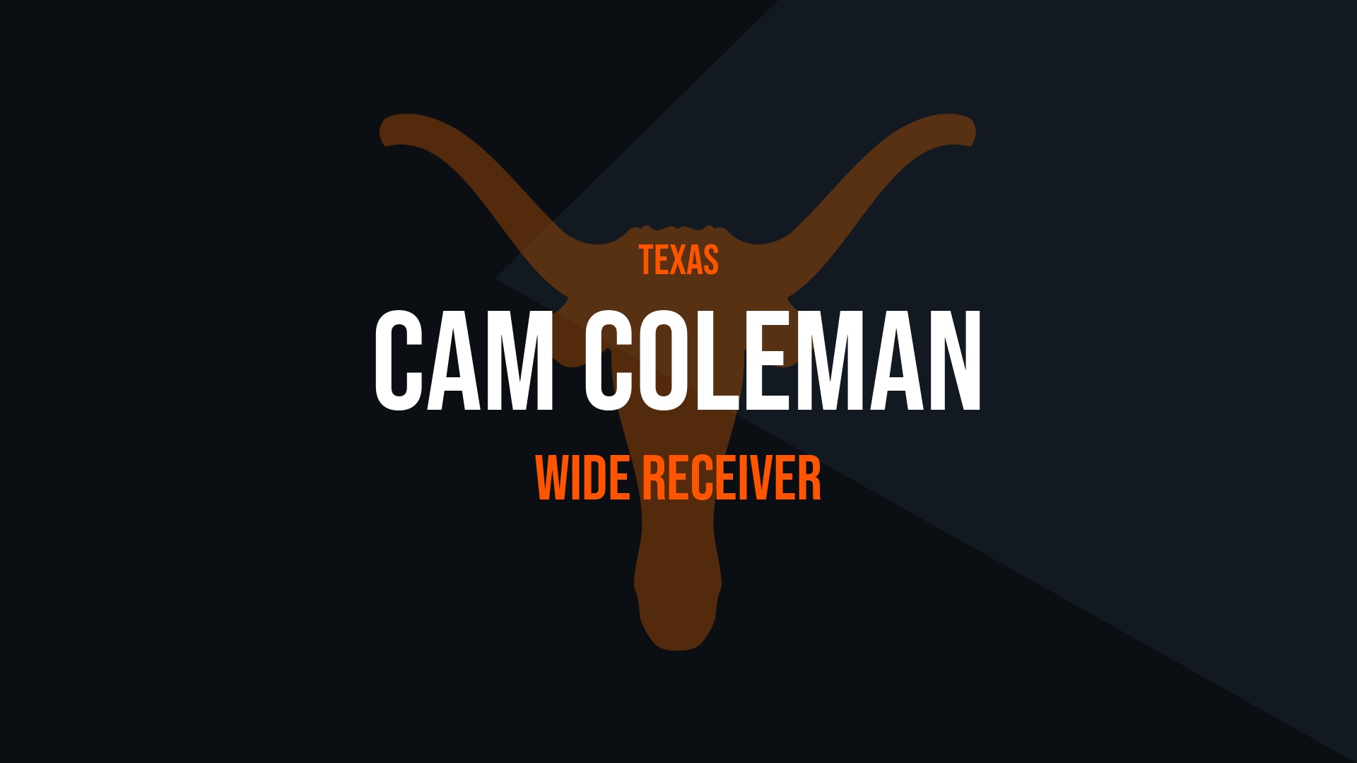 Cam Coleman – Wide Receiver