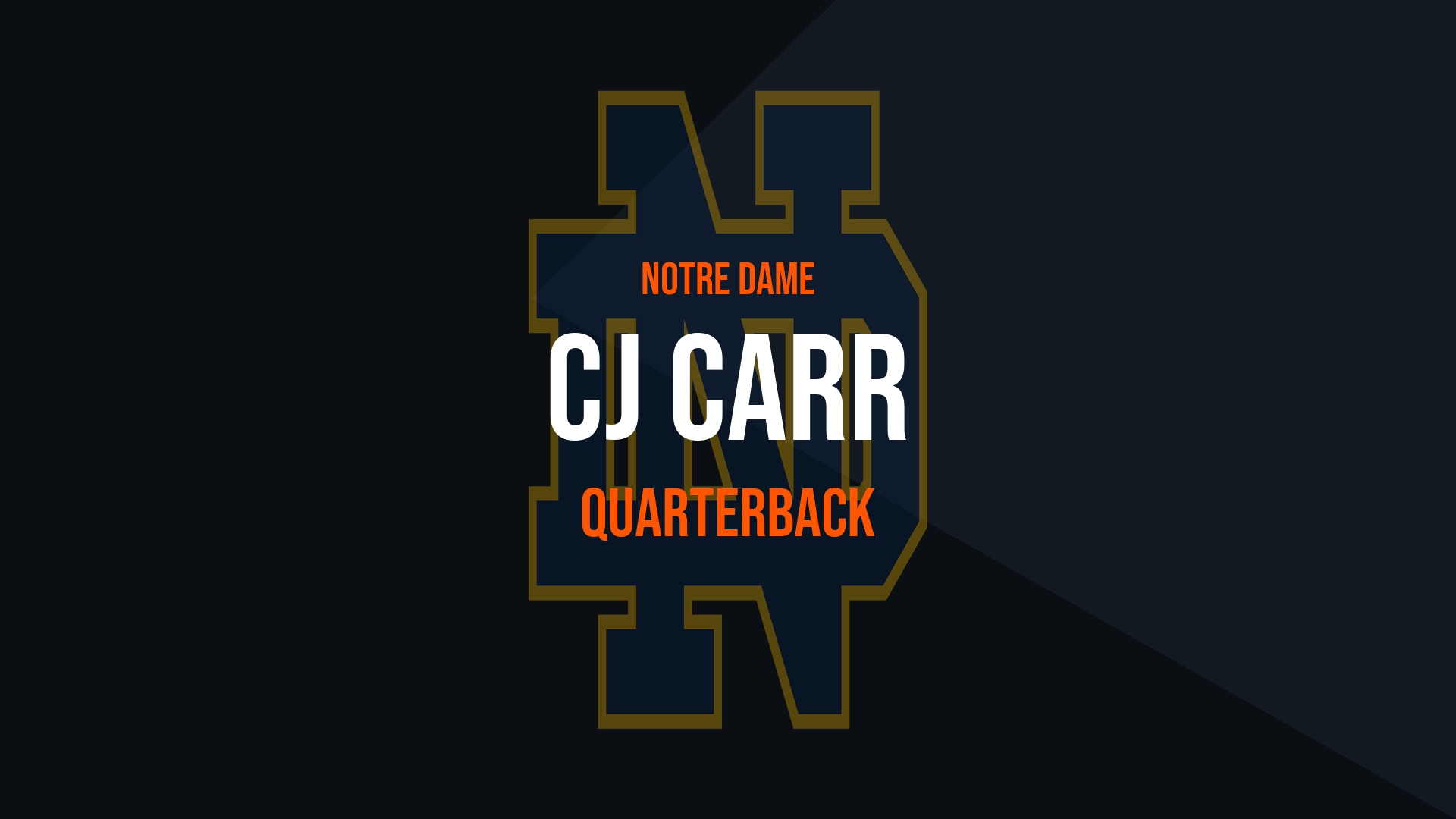 CJ Carr – Quarterback