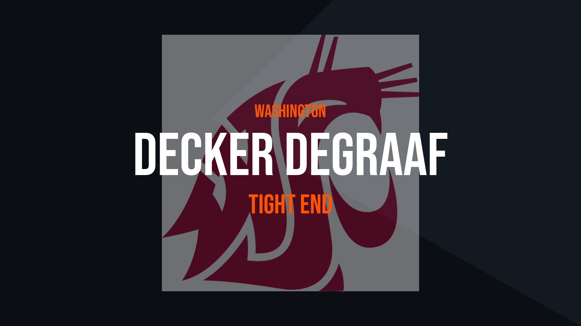 Decker DeGraaf – Tight End