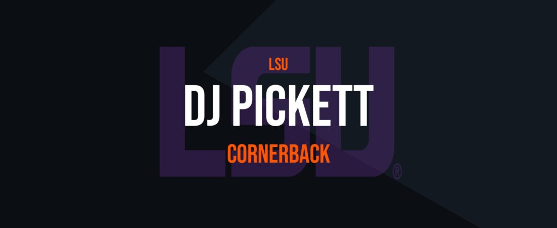 DJ Pickett – Cornerback
