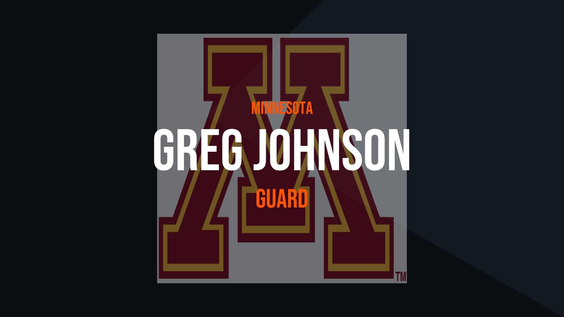 Greg Johnson – Guard