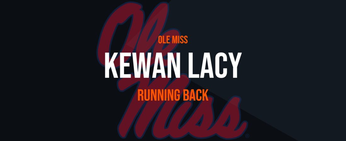 Kewan Lacy – Running Back