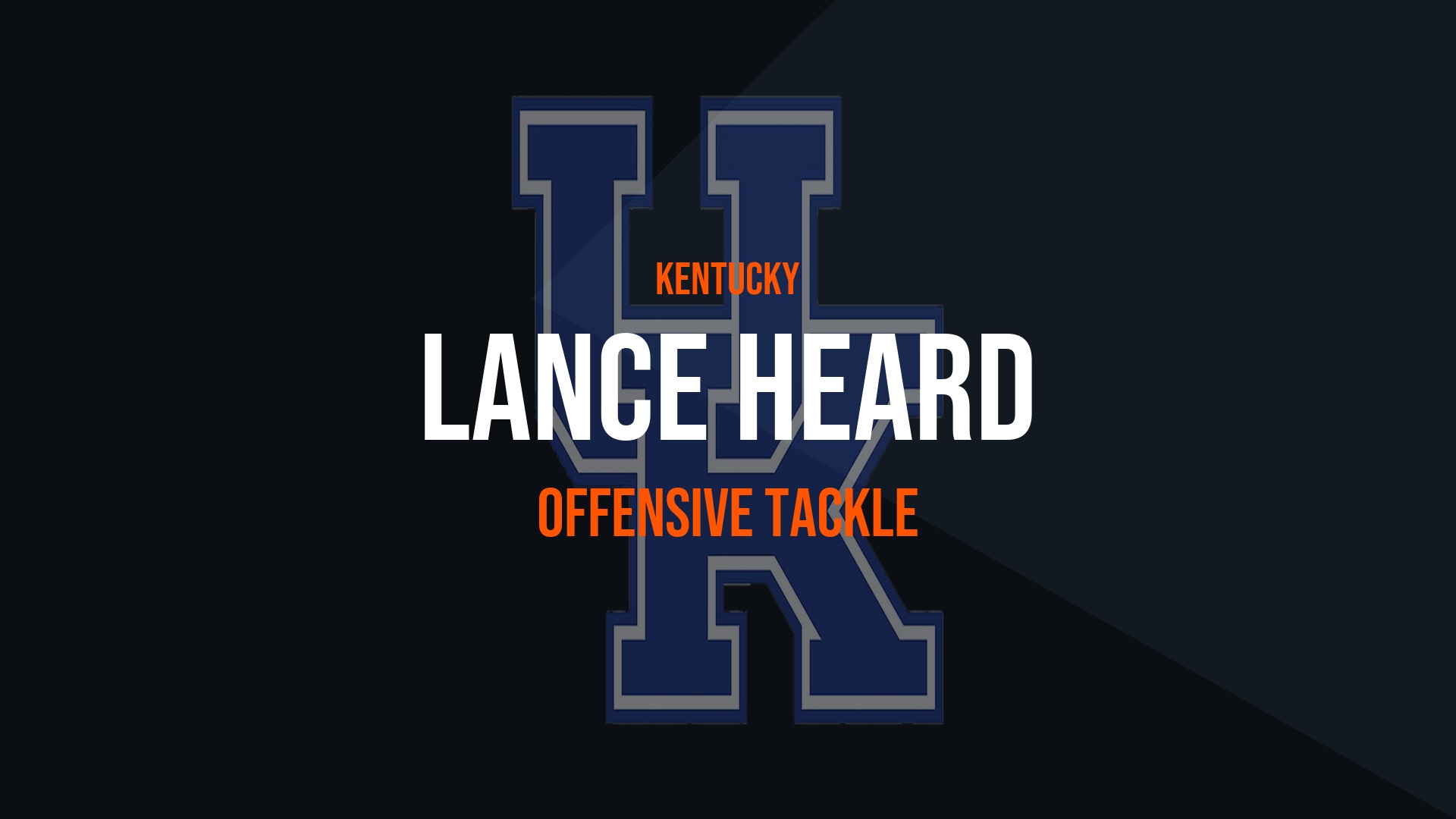 Lance Heard – Offensive Tackle