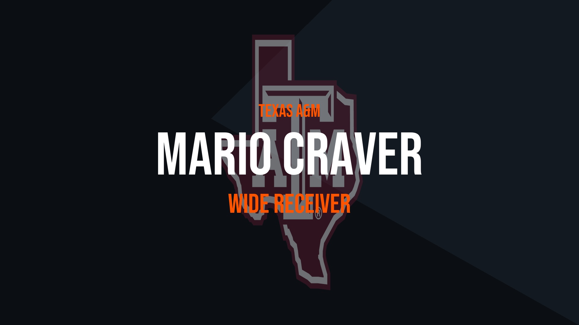 Mario Craver – Wide Receiver