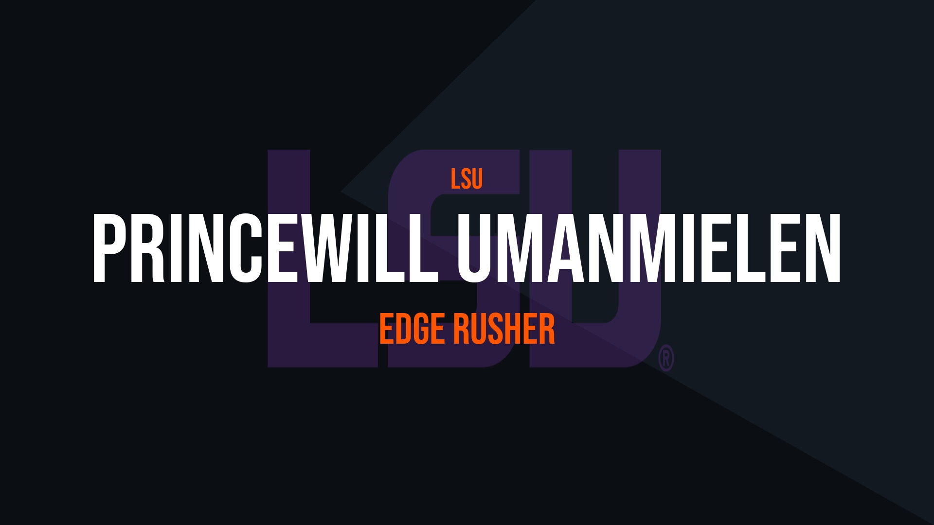 Princewill Umanmielen – Edge Rusher